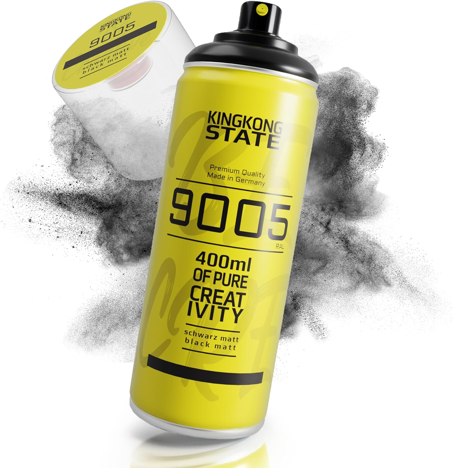 Sprühlack schwarz matt - Sprühfarbe für den DIY-Bereich