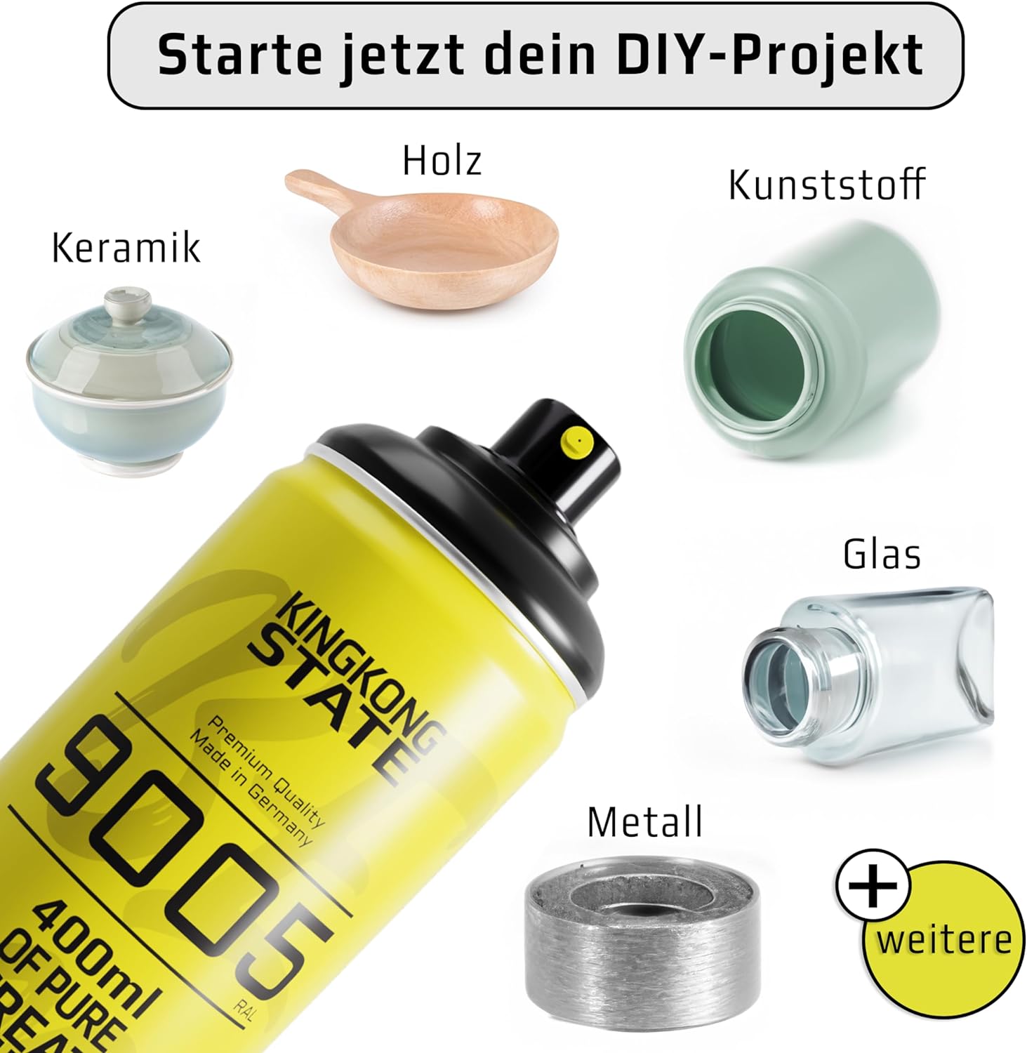 Sprühlack schwarz matt - Sprühfarbe für den DIY-Bereich
