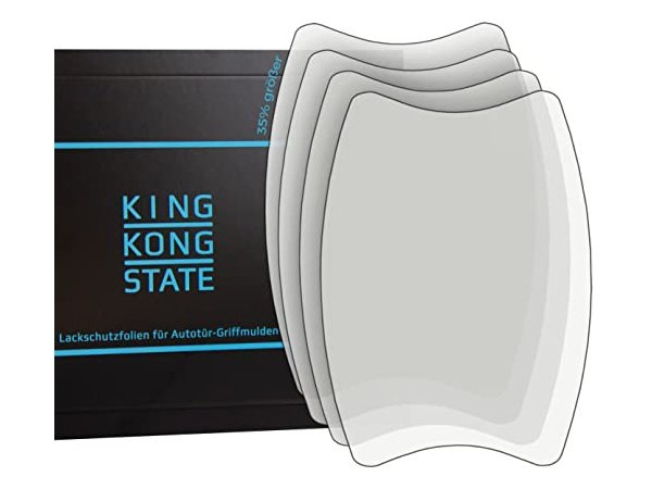 8 Stück Set Klarfaser Vinyl Autotürgriff Schutz Folie Anti-Kratzer