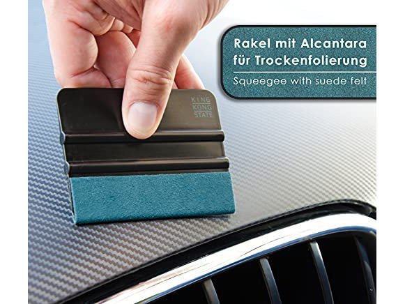 Rakel-Set | hochwertiges Folierungs-Werkzeug-Set mit Präzisionsmesser und Folienrakel