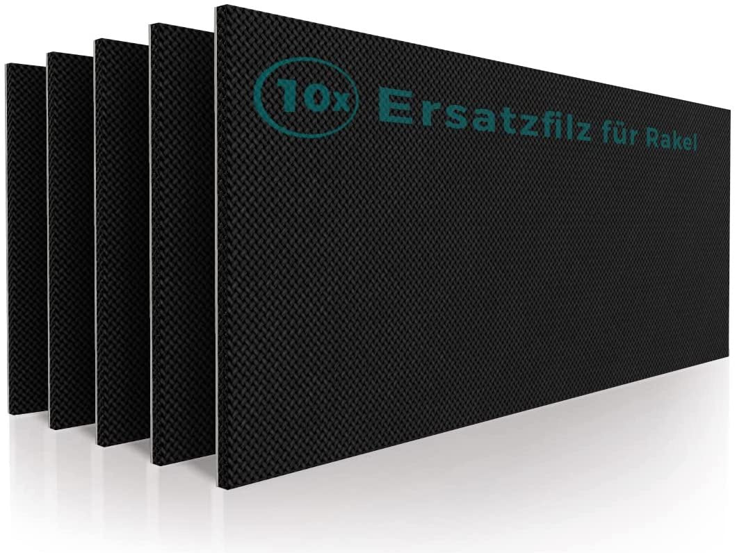 Ersatzfilz für Rakel 10er-Pack
