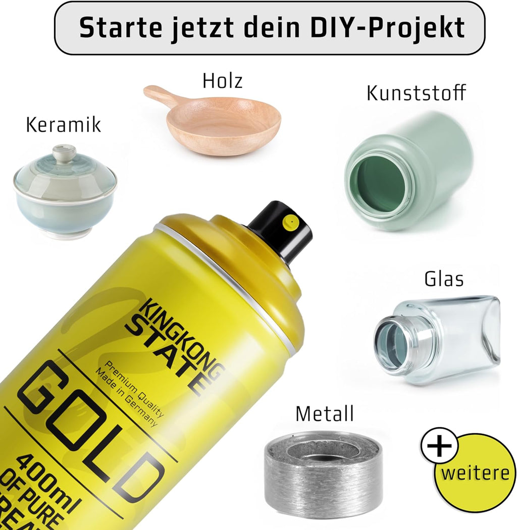 Sprühlack gold glanz - Sprühfarbe für den DIY-Bereich