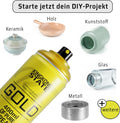 Sprühlack gold glanz - Sprühfarbe für den DIY-Bereich