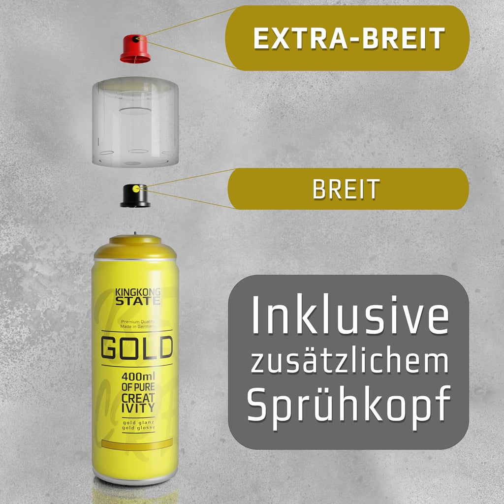 Sprühlack gold glanz - Sprühfarbe für den DIY-Bereich