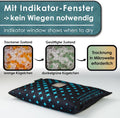 Luftentfeuchter-Kissen XXL mit Indikator-Fenster 1,2kg für beschlagene Autoscheiben inkl. Anti-Rutsch Pad