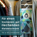 Luftentfeuchter für Kleiderschränke - Hochleistungs-Trockenmittel zur Entfernung von Feuchtigkeit (Granulat)