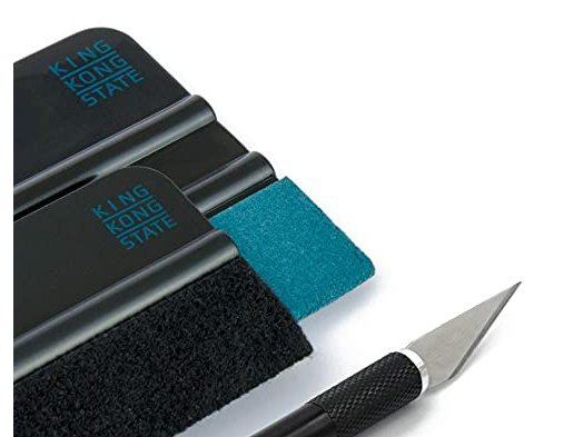 Rakel-Set | hochwertiges Folierungs-Werkzeug-Set mit Präzisionsmesser und Folienrakel