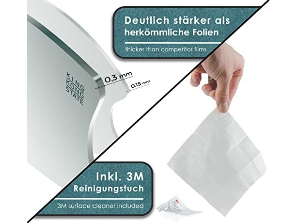 Lackschutzfolien-Set für Autotür-Griffmulden | Große transparente Griffschalen-Schutzfolien zum Schutz vor Kratzern