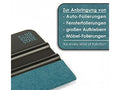 Kunststoff-Rakel 2er Pack | hochwertige Folienrakel mit Alcantara-Überzug 10 x 7,3 cm